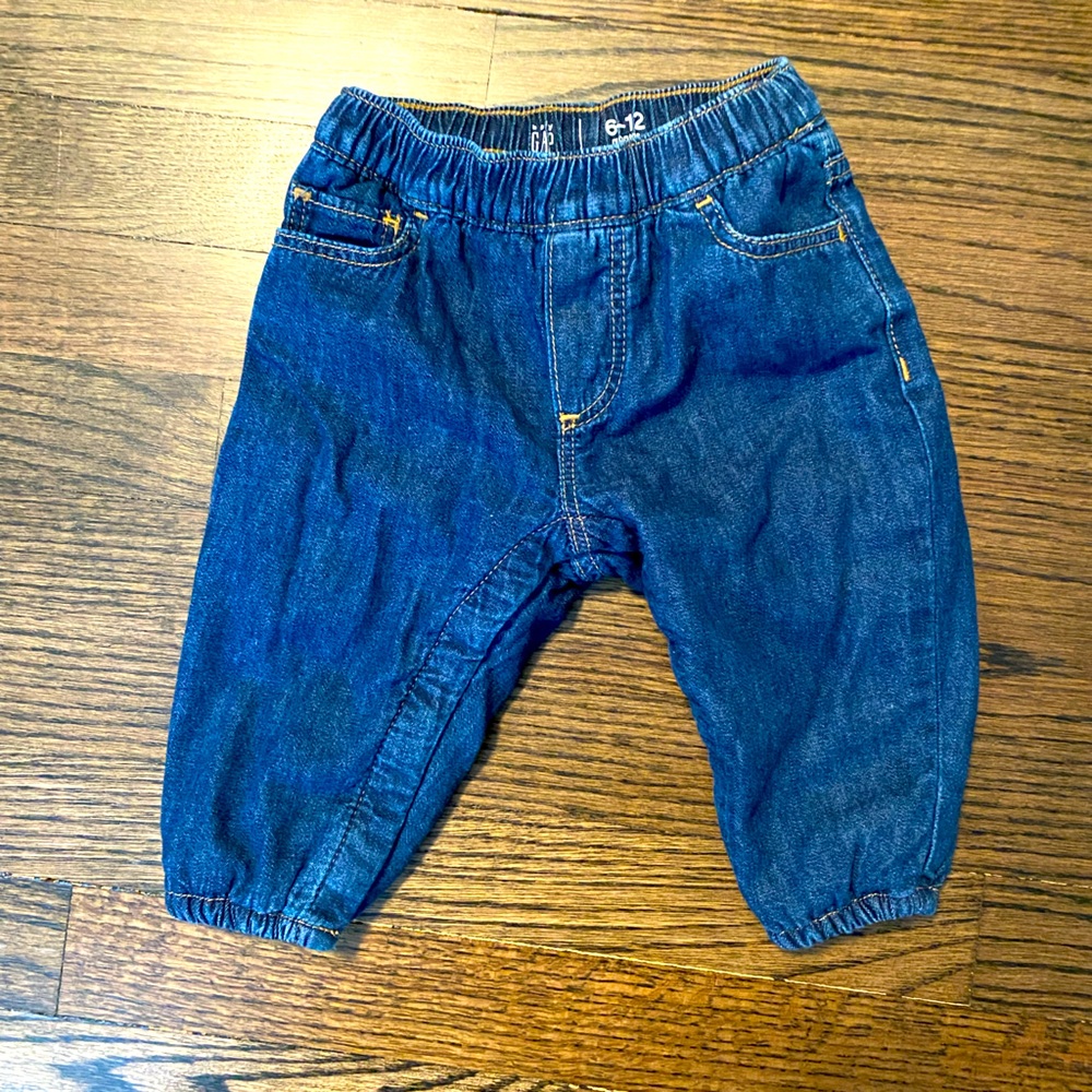 Baby Gap fleece-lined jeans 👖